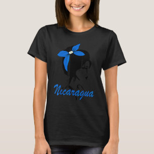 Camiseta Chica de Nicaragua Mujer Nicaragüense Nicaragüense