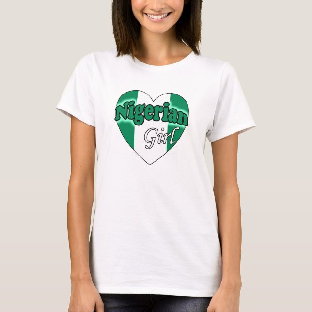 Camiseta Chica de Nigeria (Anverso)
