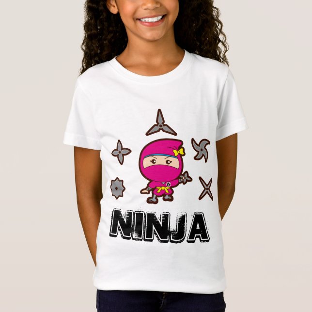Camiseta Chica de Ninja (Anverso)