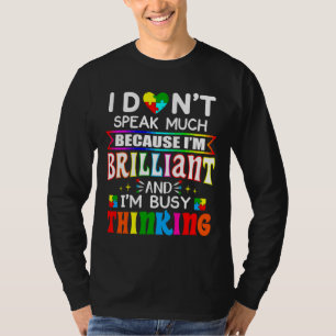 Camiseta Chica de niño autista