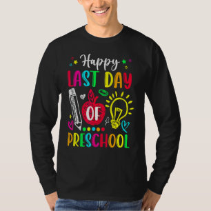 Camiseta Chica de niños de preescolar de Apple Feliz último
