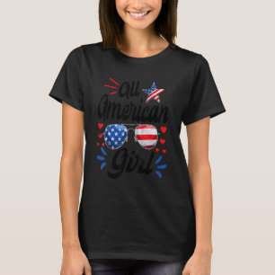 Camiseta Chica de niños divertidos todos los Chicas estadou