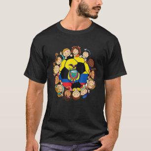 Camiseta Chica de niños pequeños de baloncesto en Ecuador p