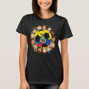 Camiseta Chica de niños pequeños de baloncesto en Ecuador p