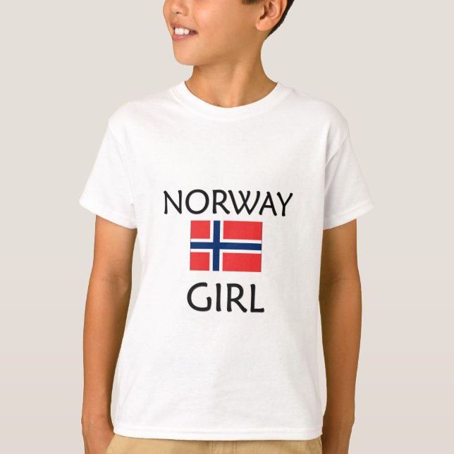 CAMISETA CHICA DE NORUEGA (Anverso)