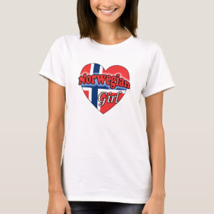 Camiseta Chica de Noruega