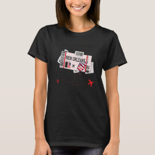 Camiseta Chica de Nueva Orleans - Premi de tarjeta de embar