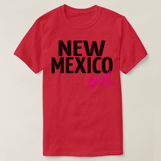 Camiseta Chica de Nuevo México (Diseño del anverso)