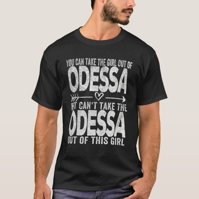 Camiseta Chica De Odessa Texas Hometown Home Odessa (Anverso)