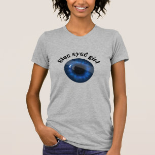 Camiseta Chica de ojos azules