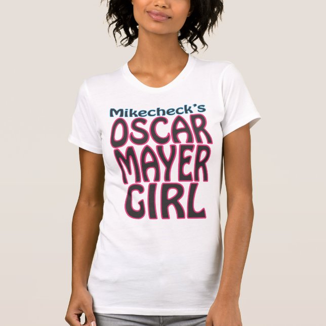 Camiseta Chica de Óscar Mayer (Anverso)