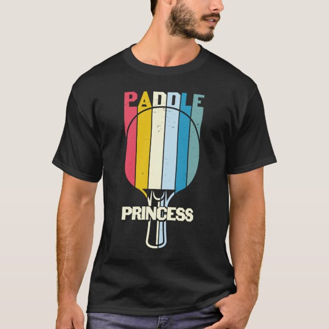 Camiseta Chica de Paddle Princess Ping Pong (Anverso)