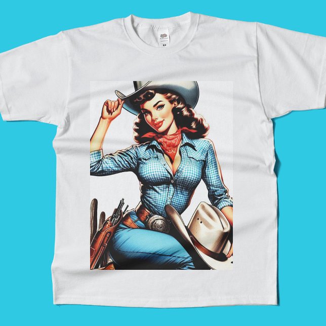Camiseta Chica de país cutáneo vintage (Subido por el creador)