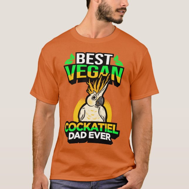 Camiseta Chica de pájaro de Cockatiel (Anverso)
