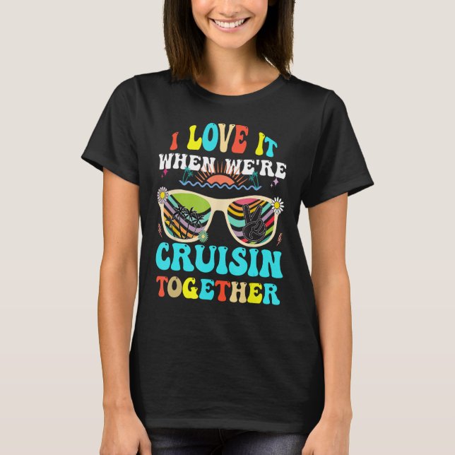 Camiseta Chica de parejas de amigos amigos de vacaciones de (Anverso)