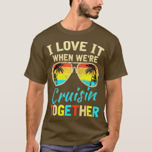 Camiseta Chica de parejas de amigos amigos de vacaciones de