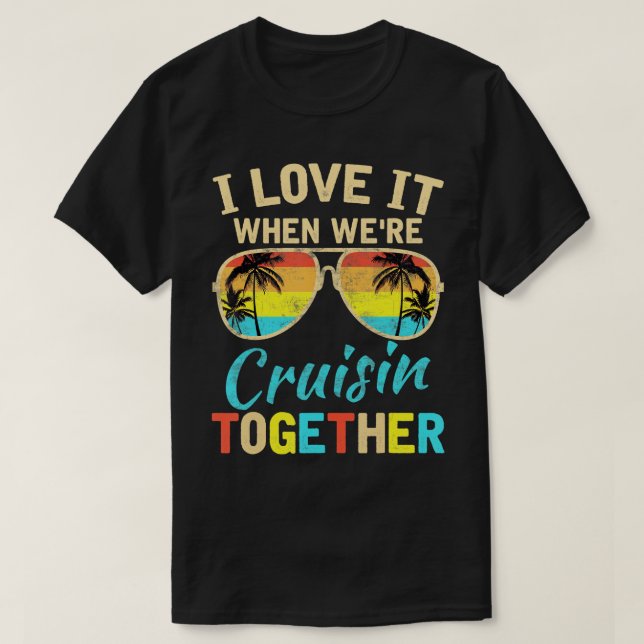 Camiseta Chica de parejas de amigos amigos de vacaciones de (Diseño del anverso)
