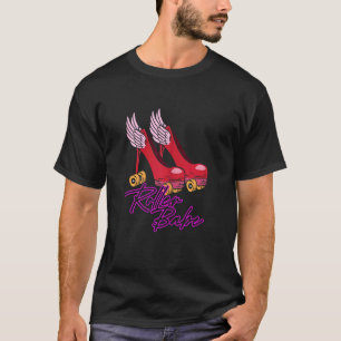 Camiseta Chica de patinaje sobre patinaje artístico para mu