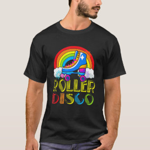 Camiseta Chica de patinaje sobre patinaje Fiesta Disco Roll
