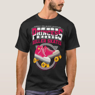 Camiseta Chica de patinaje sobre patinaje sobre patines de 