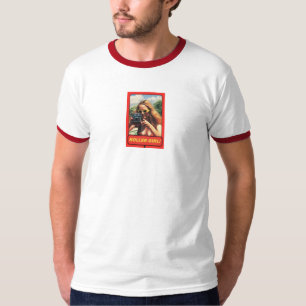 Camiseta Chica de patines