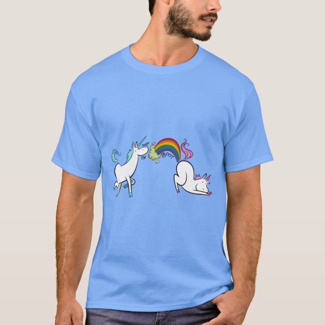 Camiseta Chica de pedo de unicornio (Anverso)