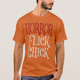 Camiseta Chica de Película de Terror Entusiasta de Película