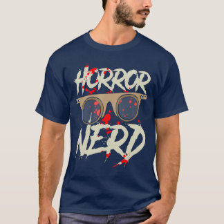 Camiseta chica de películas de terror friki del terror