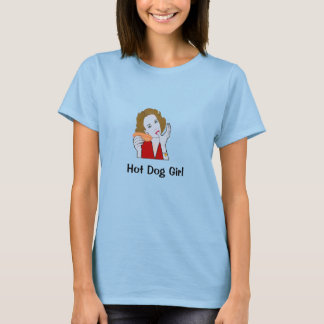 Camiseta Chica de perro caliente