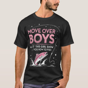 Camiseta Chica de pesca de carpas