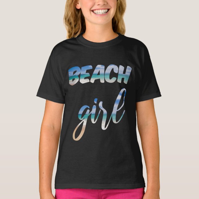 Camiseta Chica de playa (Anverso)