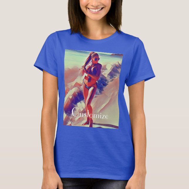 Camiseta Chica de playa Thunder_Cove (Anverso)