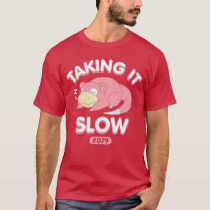 Camiseta Chica de Pokémon Slowpokeaking It Slow
