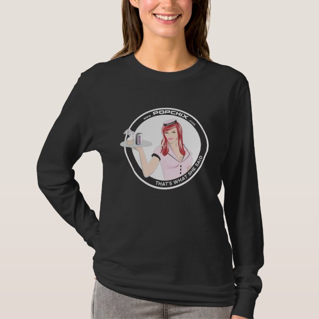 Camiseta Chica de PopChiX del Redhead (Anverso)