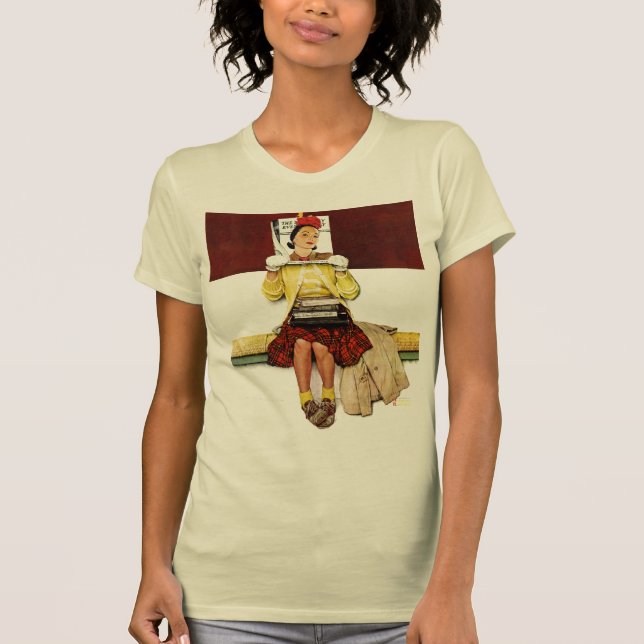 Camiseta Chica de portada (Anverso)
