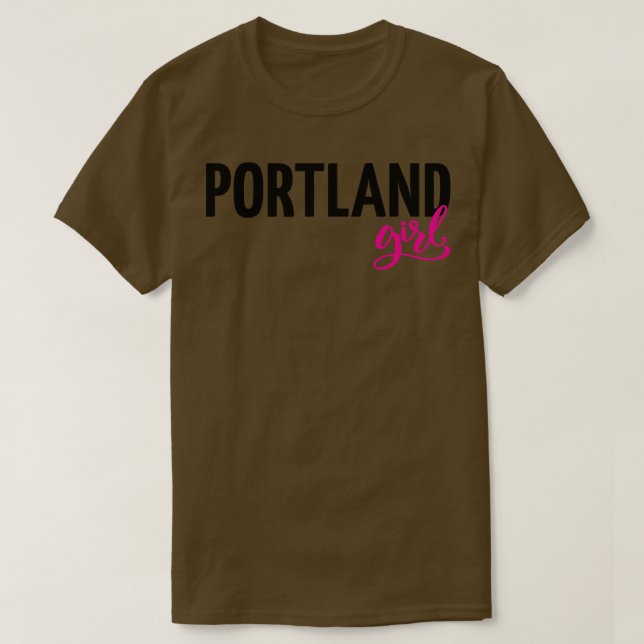 Camiseta Chica de Portland (Diseño del anverso)