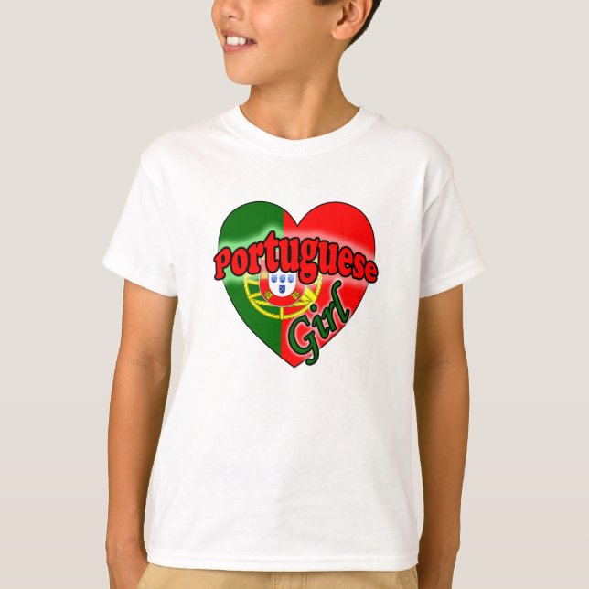 Camiseta Chica de Portugal (Anverso)