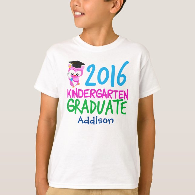 Camiseta chica de posgrado en guardería de 2016 (Anverso)