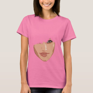 Camiseta Chica de poster