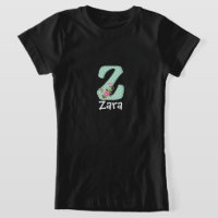 Chica de puntos blancos verdes Personalizado negro