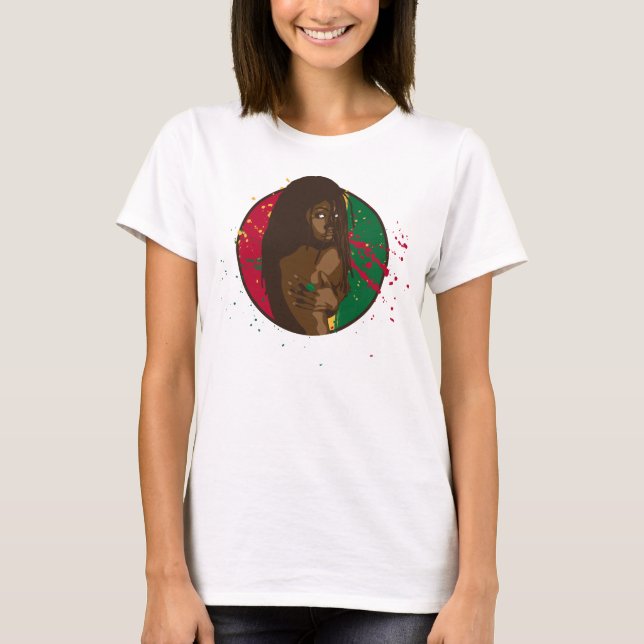 Camiseta Chica de Rasta (Anverso)