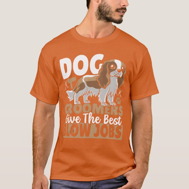 Camiseta Chica de regalo de Dog Grooming Groomer para perro (Anverso)