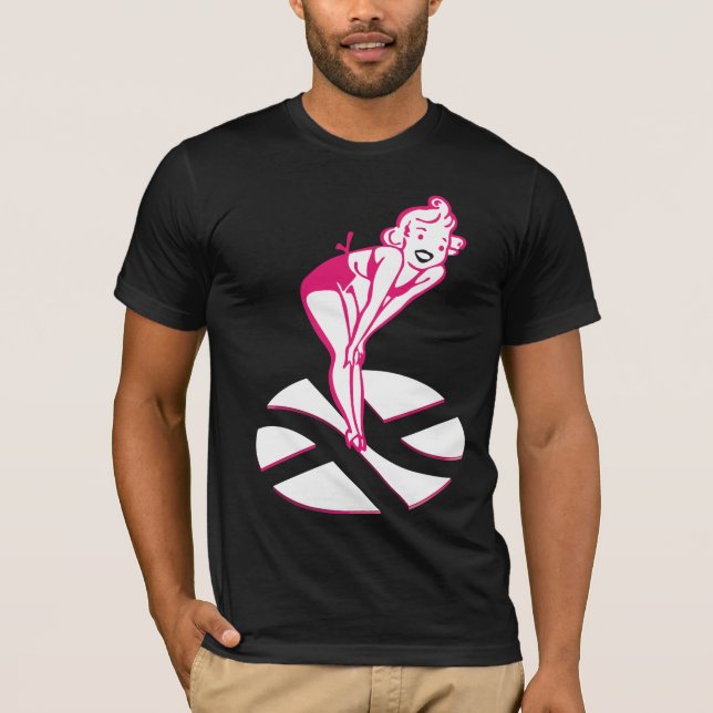 Camiseta Chica de revista él The Chapa (Anverso)