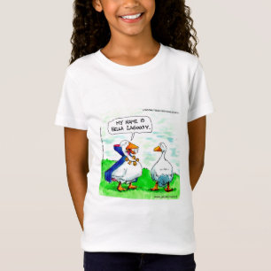 Camiseta Chica de Rick London Ganso de vampiro divertido co