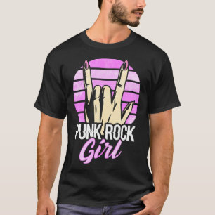 Camiseta Chica de rock de punk 3