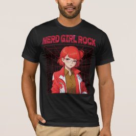 Camiseta Chica de Rock Nerd