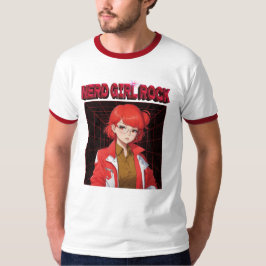 Camiseta Chica de Rock Nerd