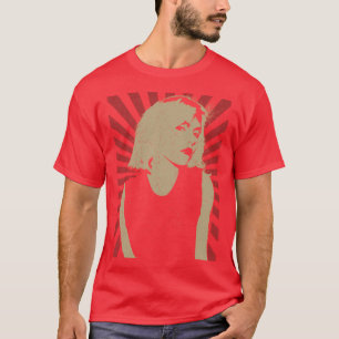 Camiseta Chica de Rock Punk Perfecta Regalo de Banda Retro