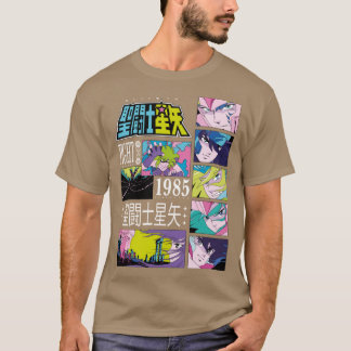 Camiseta chica de Saint Seiya retro