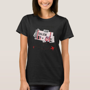 Camiseta Chica de Salem Pase de Abordar de Salem